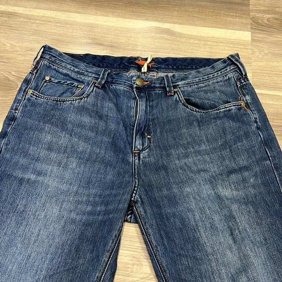 Tommy Bahama Men's Straight Jeans - Dark Blue - Picture 5 of 12